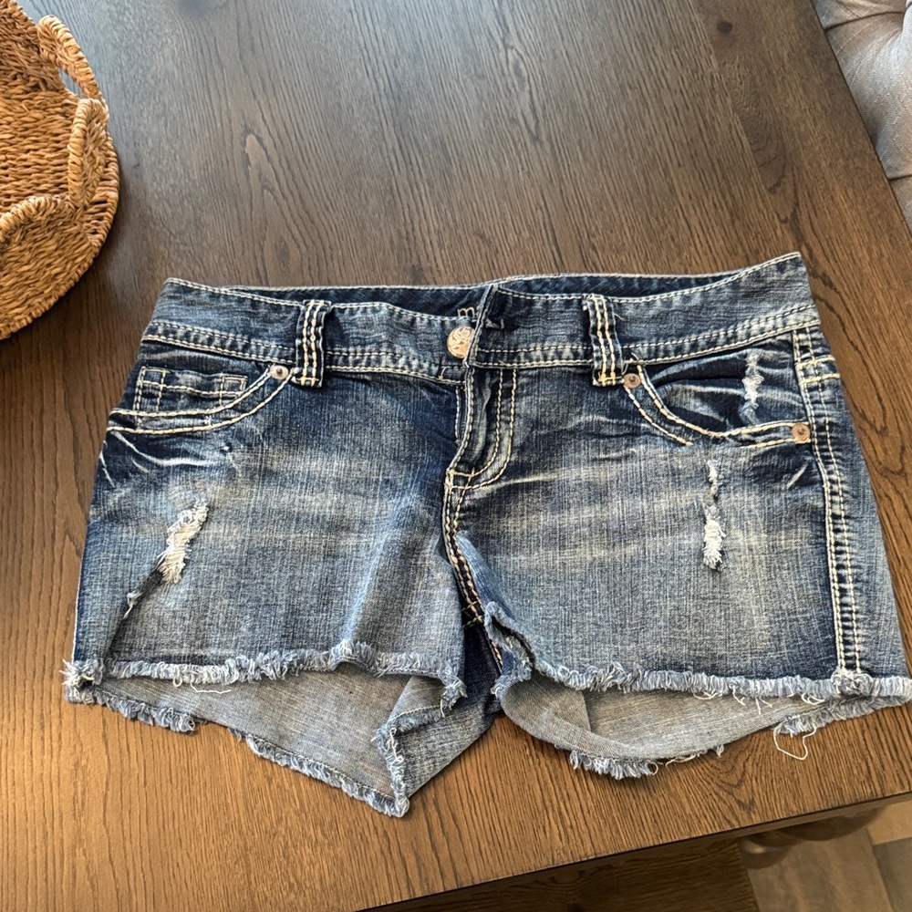 Maurice’s Denim Distressed Women's Shorts